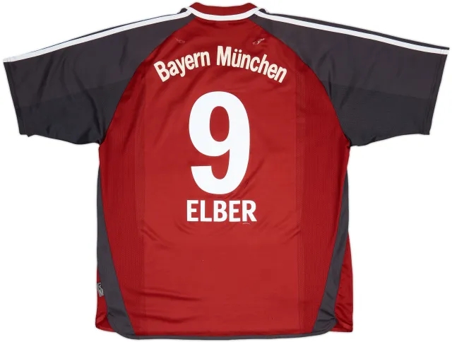 adidas Bayern Munich Mens SS Home Shirt 2001/02
