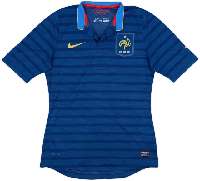 Nike France Mens SS Player Issue Home Shirt 2012