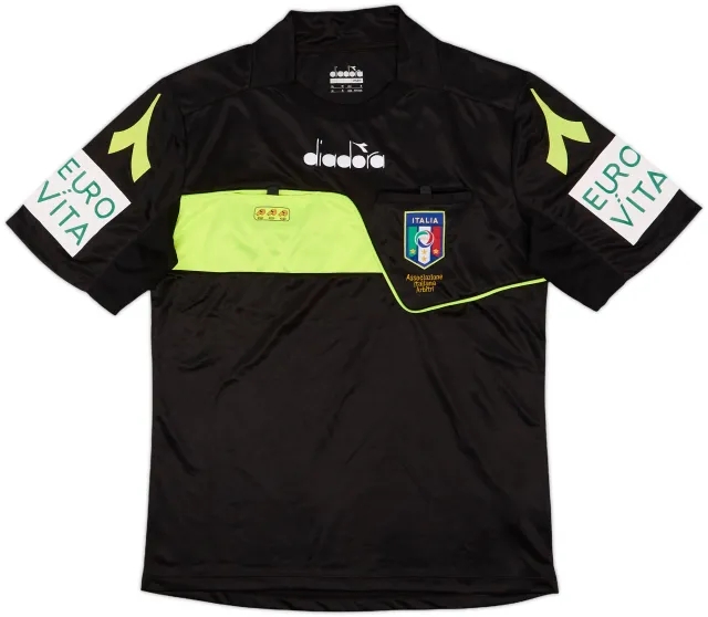 Diadora Italy Mens SS Home Shirt 2017