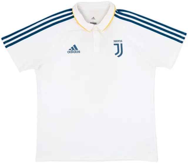 2017-18 Juventus adidas Polo Shirt - 7/10 - (L)