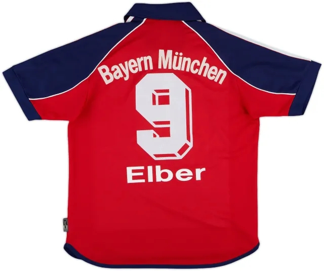 adidas Bayern Munich Boys SS Home Shirt 1999/01