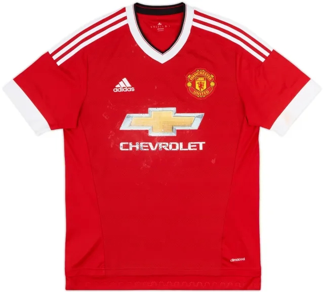 adidas Manchester United Mens SS Home Shirt 2015/16
