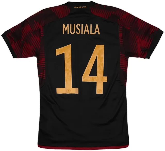 adidas Germany Mens SS Away Shirt 2022