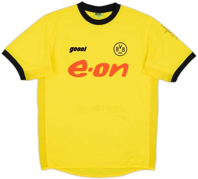 Home Borussia Dortmund Mens SS Home Shirt 2003/04
