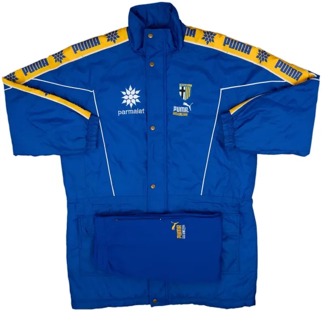 1995-97 Parma Puma King Bench Tracksuit - 9/10 - (XL)