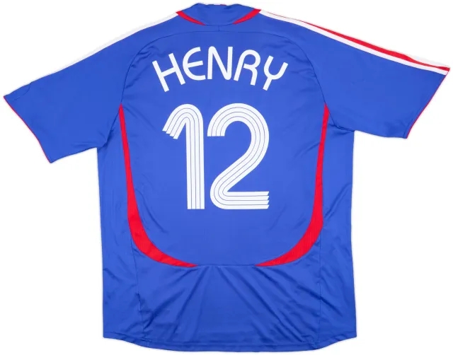 adidas France Mens SS Home Shirt 2006