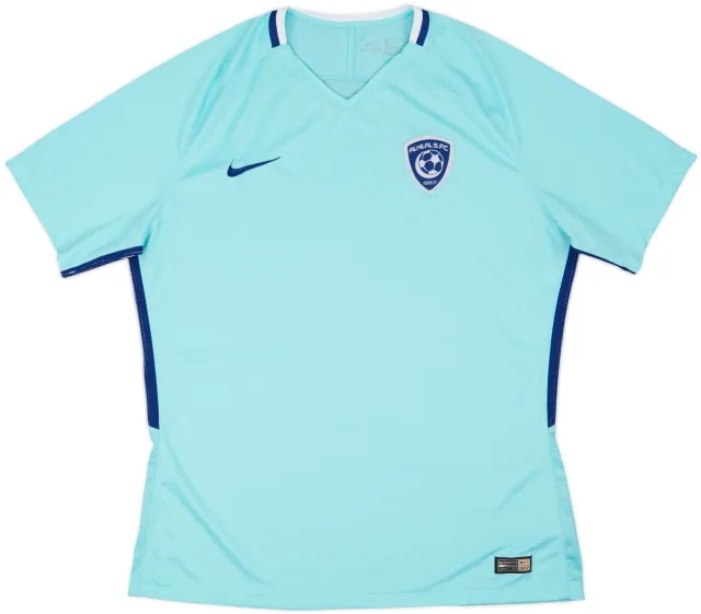 2017-18 Al Hilal Authentic Away Shirt - 9/10 - (XL.Boys)