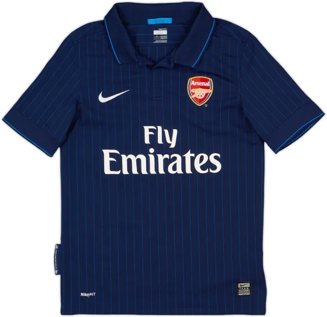 2009-10 Arsenal Away Shirt - 7/10 - (M.Boys)