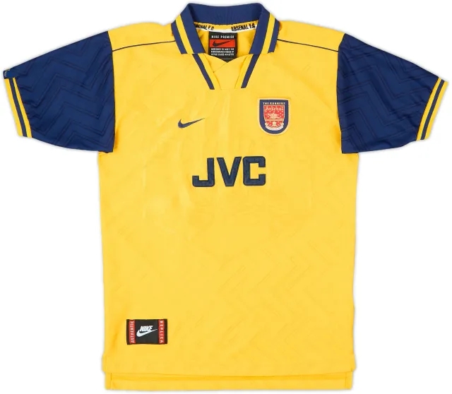 1996-97 Arsenal Away Shirt - 8/10 - (L.Boys)