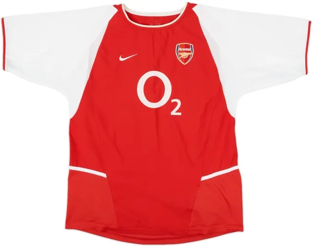 2002-04 Arsenal Home Shirt - 6/10 - (XL.Boys)
