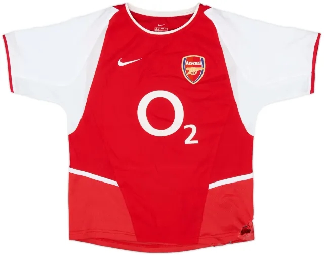 2002-04 Arsenal Home Shirt - 4/10 - (S.Boys)