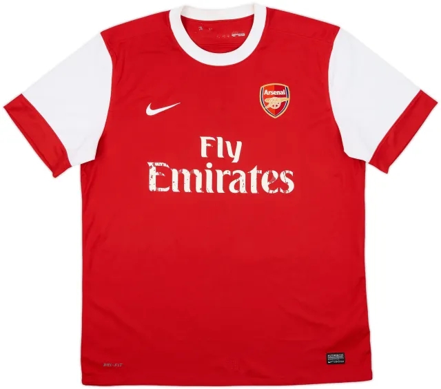 2010-11 Arsenal Home Shirt - 4/10 - (XL)