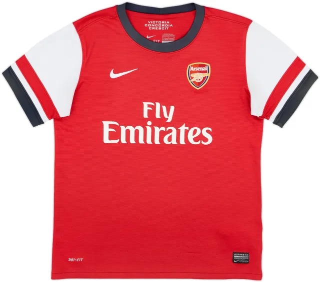 2012-14 Arsenal Home Shirt - 5/10 - (L.Boys)