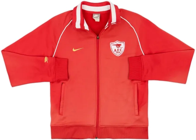 2007-08 Arsenal Nike Football Classics Track Jacket - 6/10 - (S)