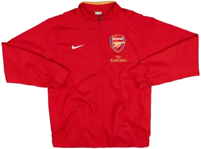 2008-09 Arsenal Nike Track Jacket - 10/10 - (S)