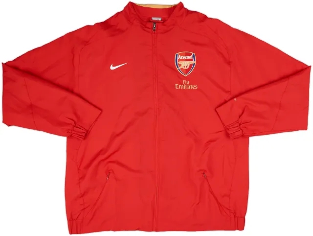 2008-09 Arsenal Nike Track Jacket - 8/10 - (XL)