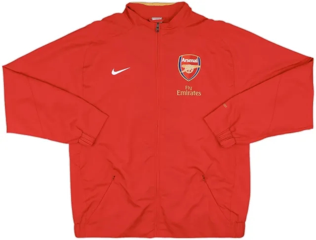 2008-09 Arsenal Nike Track Jacket - 8/10 - (L)