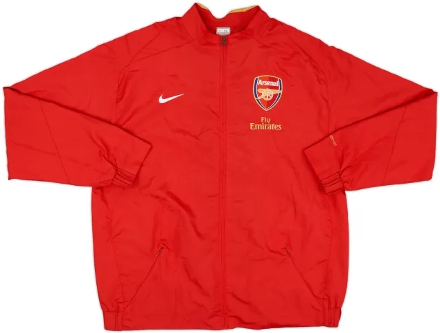 2008-09 Arsenal Nike Track Jacket - 8/10 - (XL)