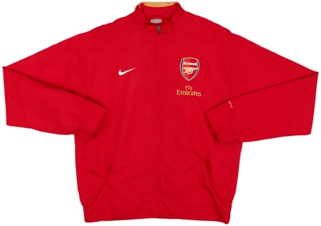 2008-09 Arsenal Nike Track Jacket - 8/10 - (XL.Boys)