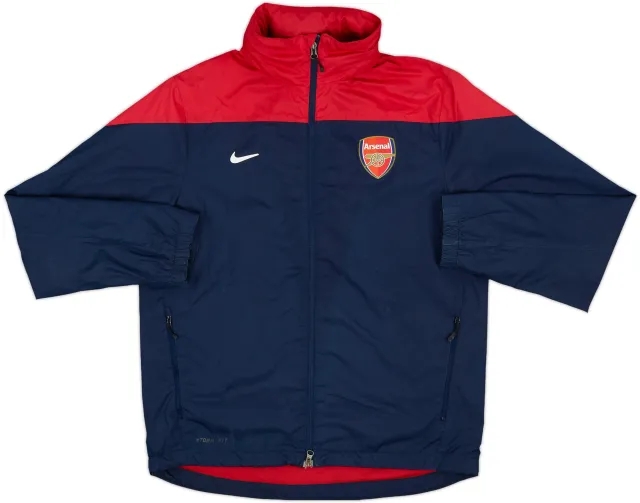 2013-14 Arsenal Nike Hooded Track Jacket - 5/10 - (L)