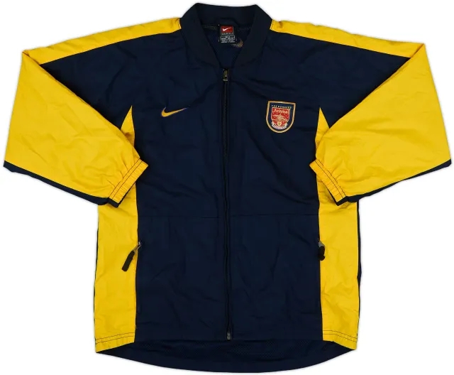 1999-01 Arsenal Nike Track Jacket - 8/10 - (M.Boys)