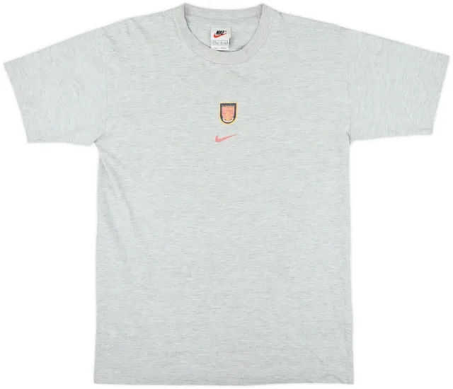 2000-01 Arsenal Nike Cotton Tee - 8/10 - (L.Boys)