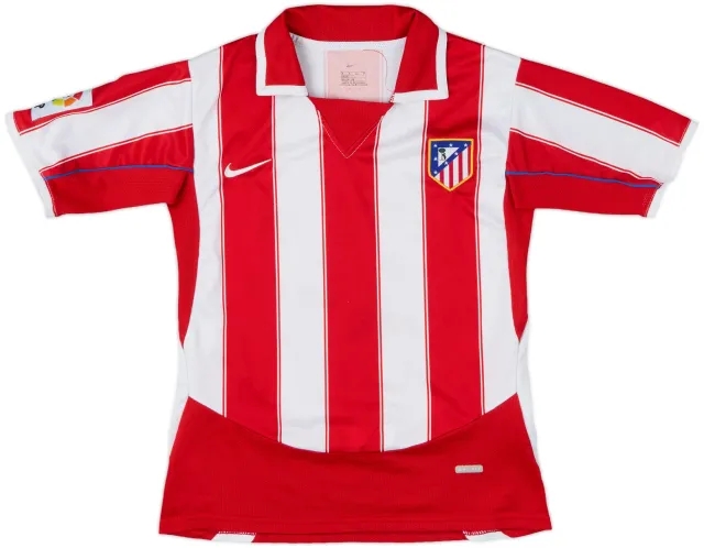 Nike Atlético Madrid Boys SS Home Shirt 2003/04