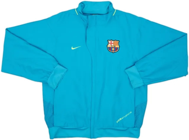2007-08 Barcelona Nike Track Jacket - 8/10 - (M)