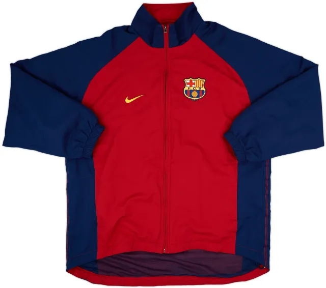 1998-99 Barcelona Nike Track Jacket - 8/10 - (M)