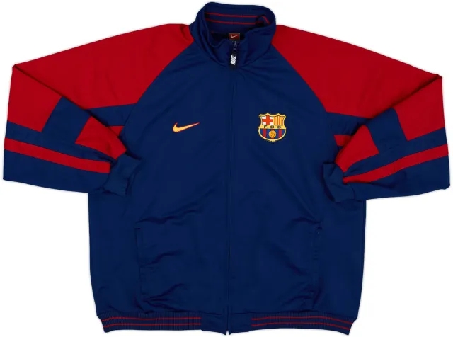 1999-00 Barcelona Nike Track Jacket - 8/10 - (XL)