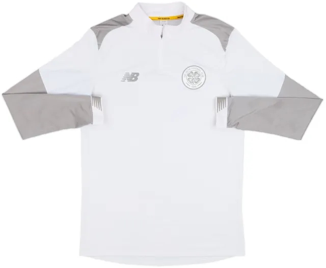 2019-20 Celtic New Balance 1/4 Zip Drill Top - 6/10 - (L)