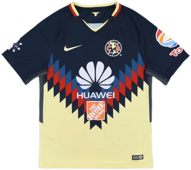 2017-18 Club America Home Shirt - 6/10 - (S)