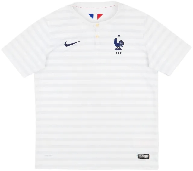Nike France Boys SS Away Shirt 2014