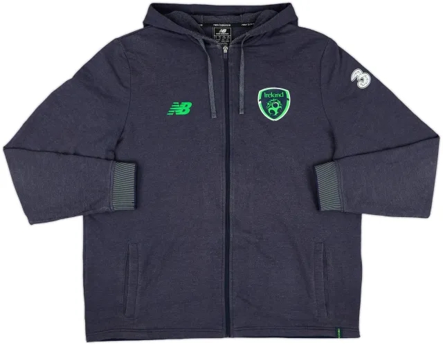 2018-19 Ireland New Balance Track Jacket - 8/10 - (XXL)