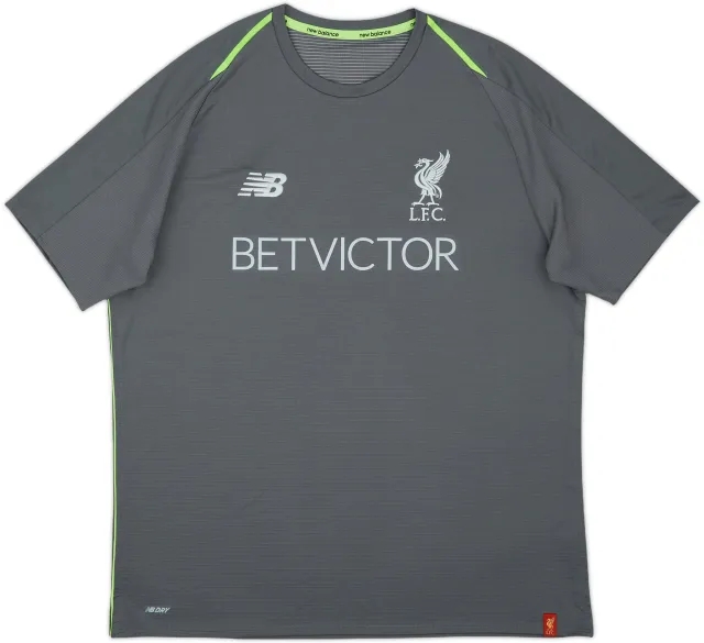 2018-19 Liverpool New Balance Training Shirt - 8/10 - (L)