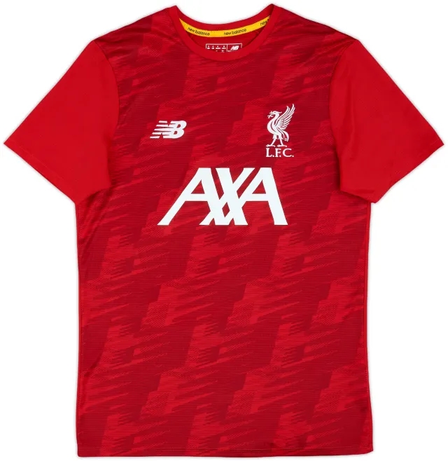 2019-20 Liverpool New Balance Training Shirt - 9/10 - (S)