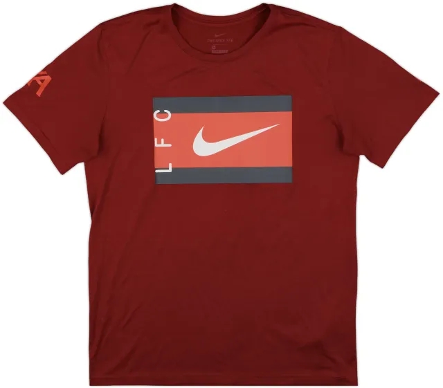 2021-22 Liverpool Nike Graphic Tee - 8/10 - (M)