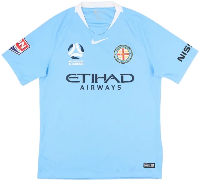 2018-19 Melbourne City Home Shirt - 8/10 - (M)