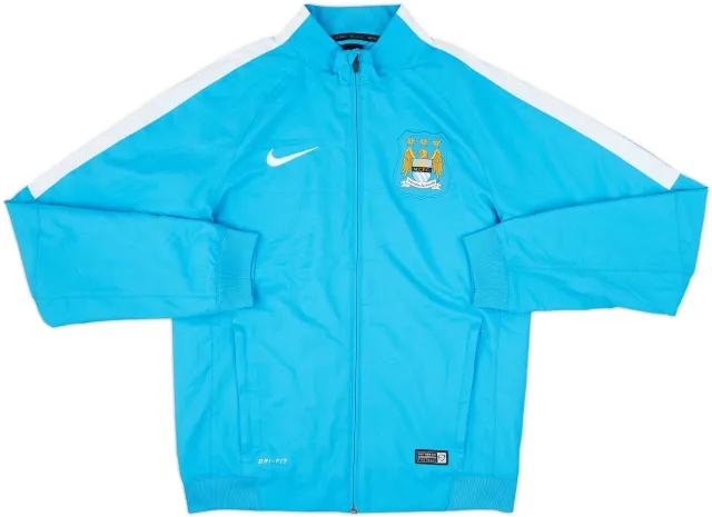 2014-15 Manchester City Nike Track Jacket - 8/10 - (S)