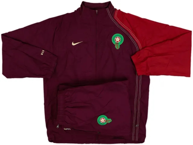 2004-05 Morocco Nike Tracksuit - 8/10 - (M)