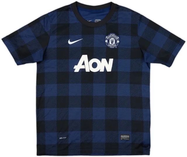 2013-14 Manchester United Away Shirt - 8/10 - (XL.Boys)