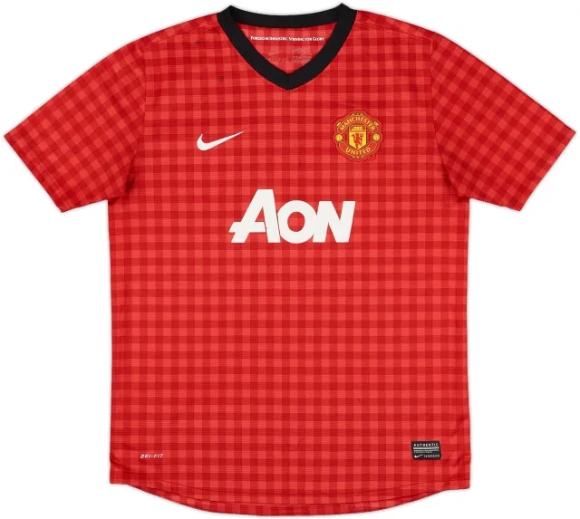2012-13 Manchester United Home Shirt - 5/10 - (XL.Boys)