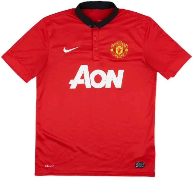 2013-14 Manchester United Home Shirt - 5/10 - (M)