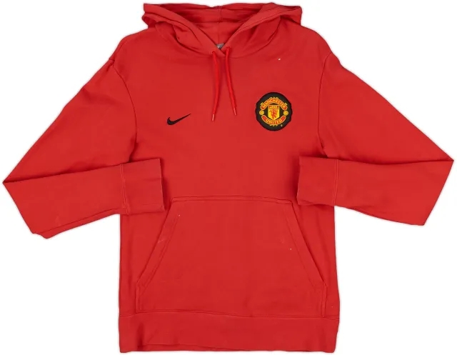 2009-10 Manchester United Nike Hooded Top - 6/10 - (S)