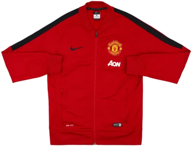 2014-15 Manchester United Nike Track Jacket - 8/10 - (M)