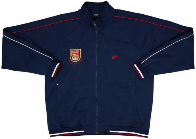 2000-01 Nike Template Track Jacket (Arsenal) - 8/10 - (XL)