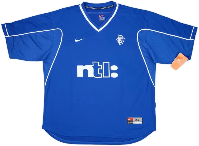 Nike Rangers Mens SS Home Shirt 1999/01