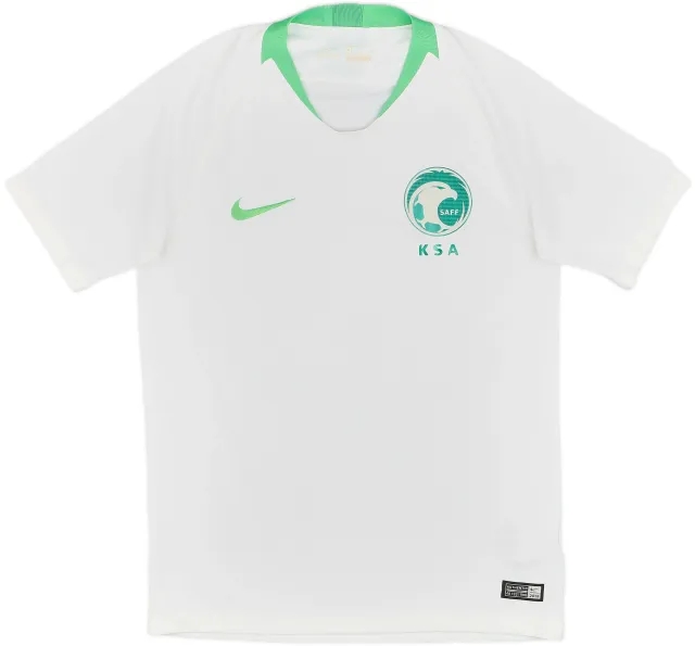 2018 Saudi Arabia Home Shirt - 9/10 - (S)