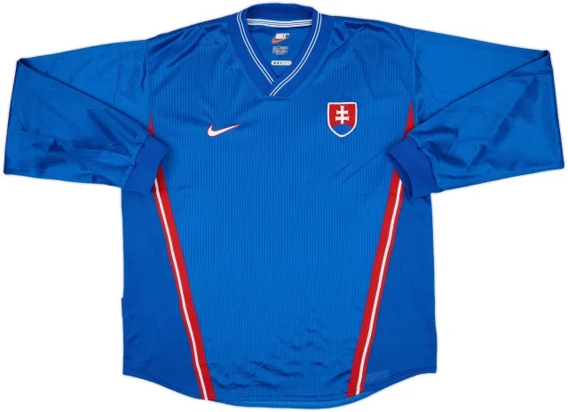 1998-00 Slovakia Player Issue Away L/S Shirt - 9/10 - (XL)