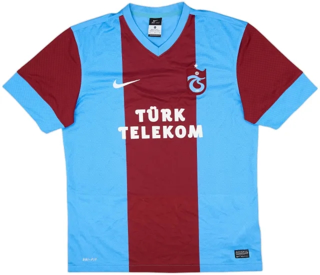 Nike Trabzonspor Mens SS Home Shirt 2013/14